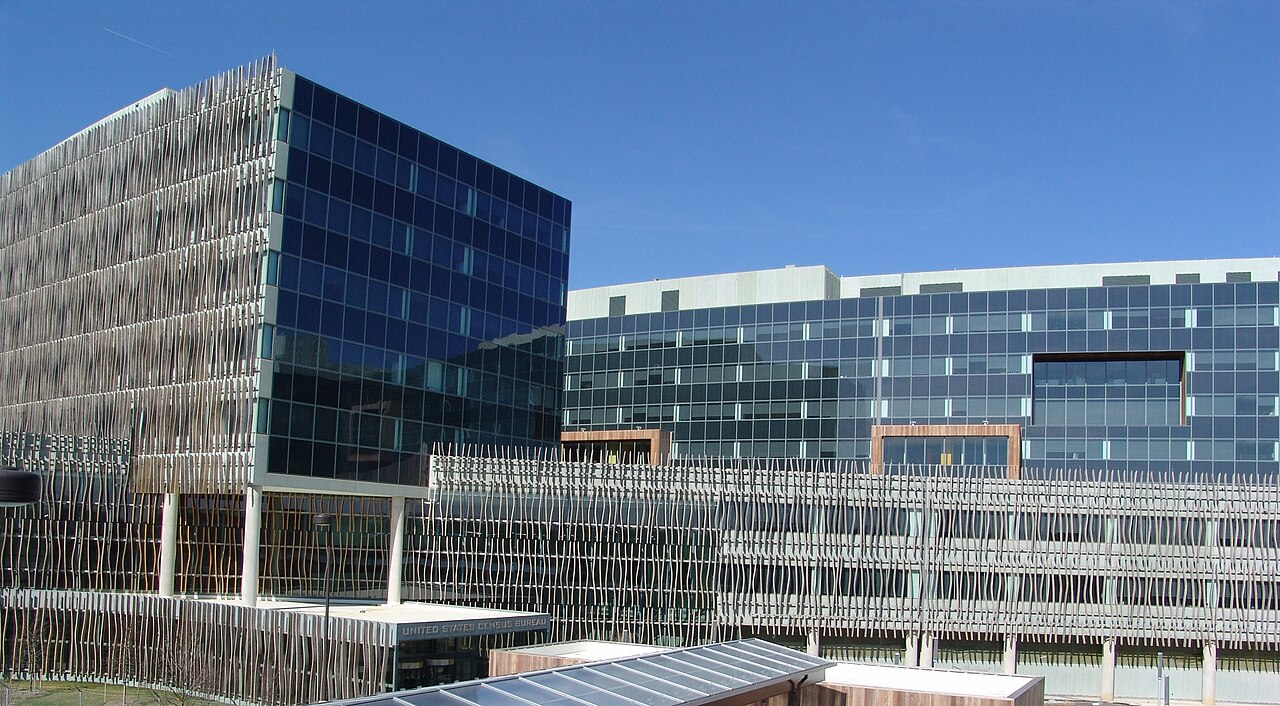 U.S. Census Bureau building in Suitland, Maryland