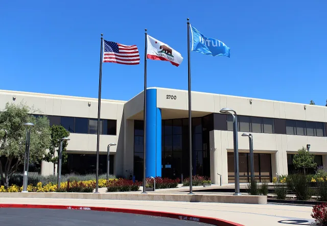 Intuit’s Mountain View office at 2700 Coast Avenue, photographed in 2017.